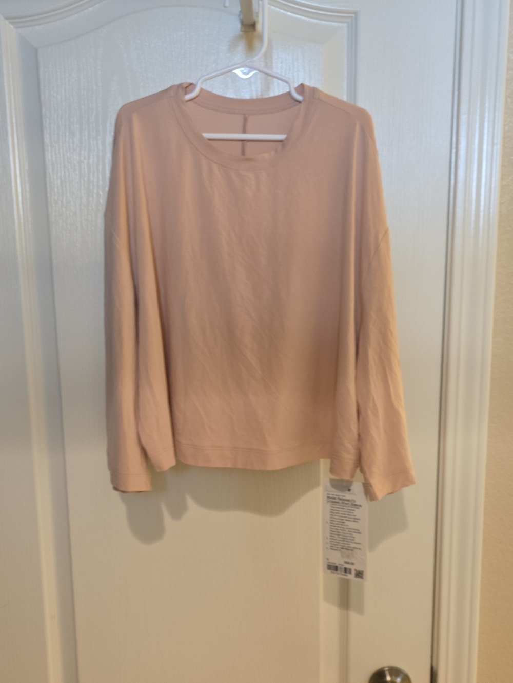 Lululemon modal relaxed fit cropped short sleeve